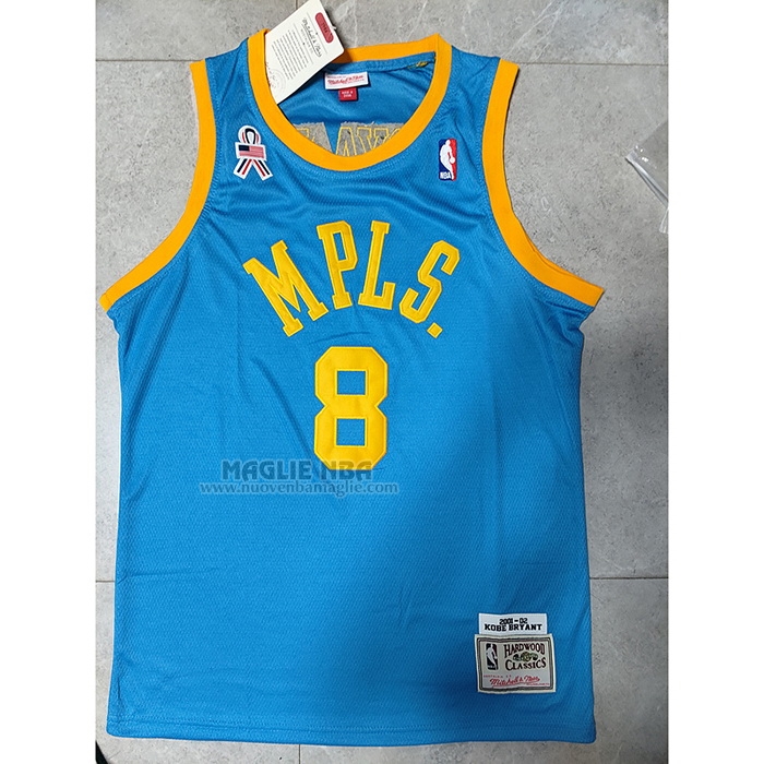 Maglia
 Kobe Bryant NO 8 Los Angeles Lakers Mitchell & Ness 2001-02 Blu
